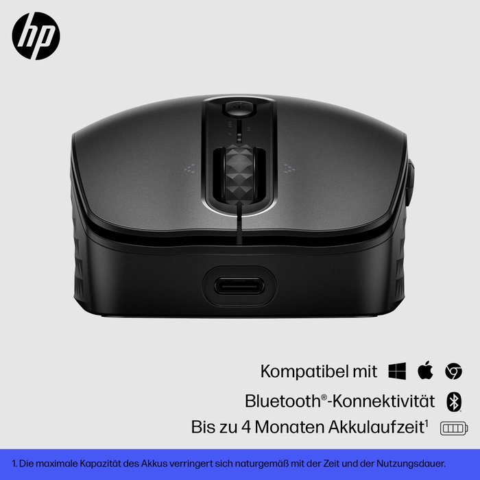HP 695 Souris Bluetooth® Rechargeable Noire