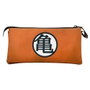 KARACTERMANIA Etui Portatout Dragon Ball Suit Triple - 3 compartiments étanches - 23x11x7 cm - En matériau recyclé