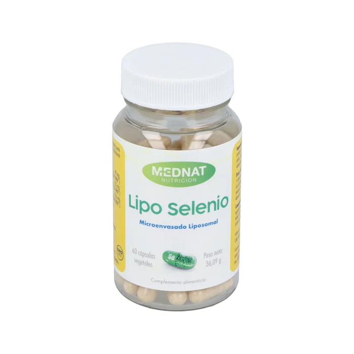 MEDNAT Lipo Selenio 60 capsules - Complément alimentaire au sélénium MEDNAT Lipo Selenio 60 capsules - Complément alimentaire au sélénium