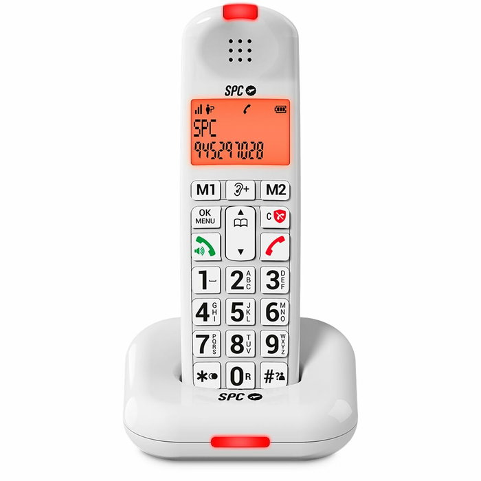 Téléphone fixe SPC 7612B Blanc