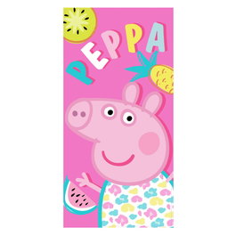 ASTLEY BAKER DAVIES - Serviette microfibre Peppa Pig 70x140 cm - 250 GSM 100% polyester