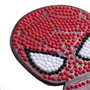 Crystal Art Buddy - Kit Créatif de Cristaux Brillants Spider-Man - Art Diamant et Perles à Broder - 12 x 19,5 x 1,5 cm - À Partir de 3 Ans