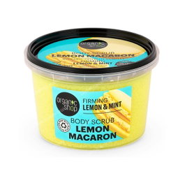ORGANIC SHOP Exfoliant Corporel Reafirmmacaron Citron 250ml