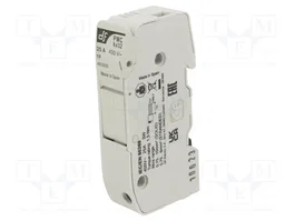 DF ELECTRIC Socle pour fusibles 8x32mm sur rail DIN 25A