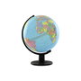 Globe terrestre Home ESPRIT Bleu Noir Multicouleur PVC Aluminium 33 x 32 x 41 cm