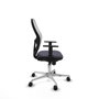 Piqueras y Crespo Chaise de Bureau 1D086N0 Gris foncé