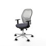 Piqueras y Crespo Chaise de Bureau 1D086N0 Gris foncé