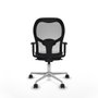 Piqueras y Crespo Chaise de Bureau 1D086N0 Gris foncé