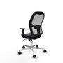Piqueras y Crespo Chaise de Bureau 1D086N0 Gris foncé