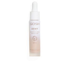 Gosh Gouttes de Fond de Teint DEWY #006 Medium - Teint Lumineux et Légèreté - SPF 15 - Soin Hydratant - 12 g