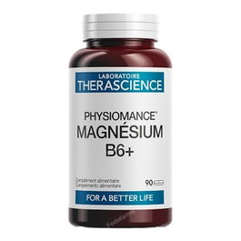 Therascience Physiomance Magnesio B6+ 90 Comprimés Complément Alimentaire Magnésium et Vitamine B6