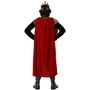 Déguisement Adulte Homme Roi Médiéval Rouge Avec Cape Taille XL - Composition: Polyester, Contient: Combinaison, Tunique, Ceinture