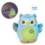 VTech - Projecteur peluche hibou avec étoiles, berceuse pour bébé avec mélodies, détection de pleurs et veilleuse apaisante (réf. 80-566922)