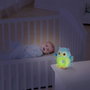 VTech - Projecteur peluche hibou avec étoiles, berceuse pour bébé avec mélodies, détection de pleurs et veilleuse apaisante (réf. 80-566922)