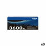 Toner original Brother HLL5210DN, 5210DW, 5215DN, 6210DW, 6410DN, DCPL551 Noir (3 Unités)