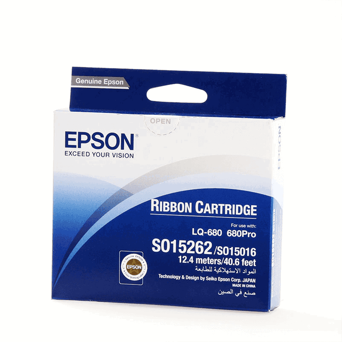 Epson Ruban Encreur S015262 / C13S015262 Noir pour Imprimante Epson Ruban Encreur S015262 / C13S015262 Noir pour Imprimante