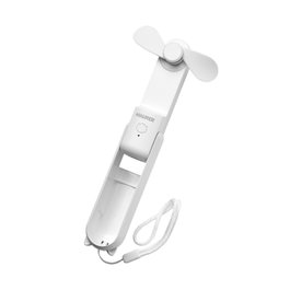 MAURER Mini Ventilateur Plegable Rechargeable avec 3 Vitesses et Fonction Powerbank