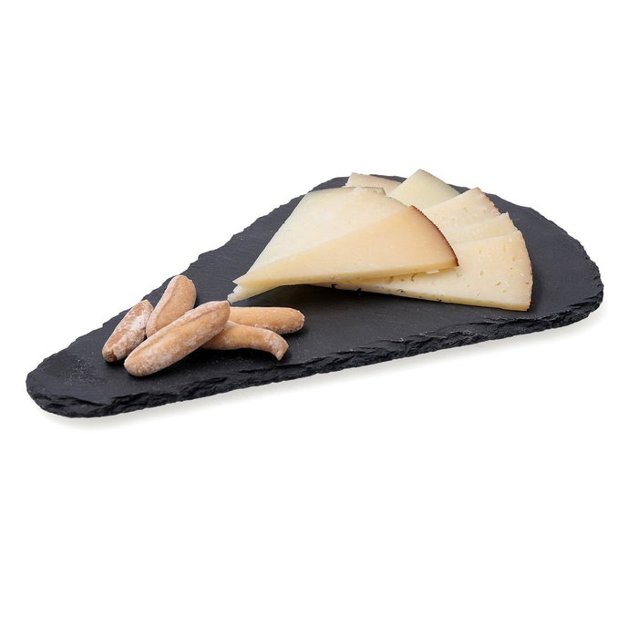 Quid Gastro Fun Plateau Ardoise Triangulaire 25x16 cm (12 Unités) en Minéral