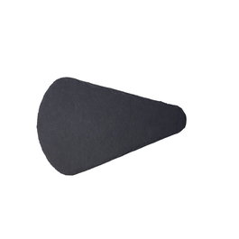 Quid Gastro Fun Plateau Ardoise Triangulaire 25x16 cm (12 Unités) en Minéral