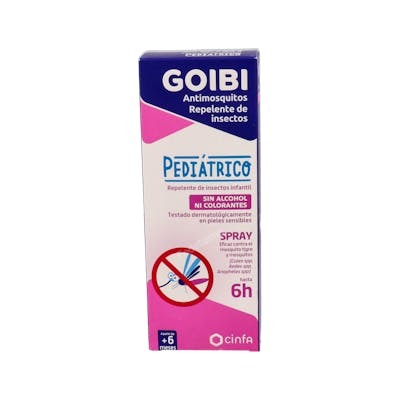 GOIBI ANTIMOSQUITOS pediatrico spray 100ml 12m+ GOIBI ANTIMOSQUITOS pediatrico spray 100ml 12m+