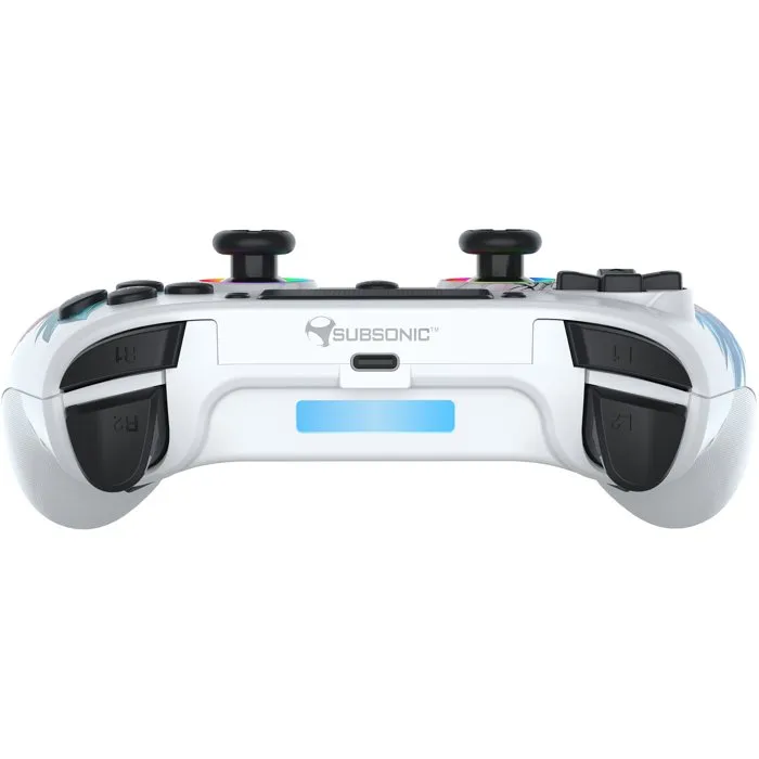 Subsonic Manette sans fil Dragon Ball Super Goku vs Vegeta PS5 / PC - Blanc