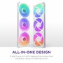 NZXT F420RGB Core RF-U42HF-W1 Blanc