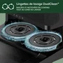 Irobot Roomba Plus 405 Combo Aspirateur Robot Laveur avec Base Multifonction, LiDAR Clearview, Autonomie 1h45, Aspiration 7000 Pa - Noir