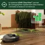 Irobot Roomba Plus 405 Combo Aspirateur Robot Laveur avec Base Multifonction, LiDAR Clearview, Autonomie 1h45, Aspiration 7000 Pa - Noir