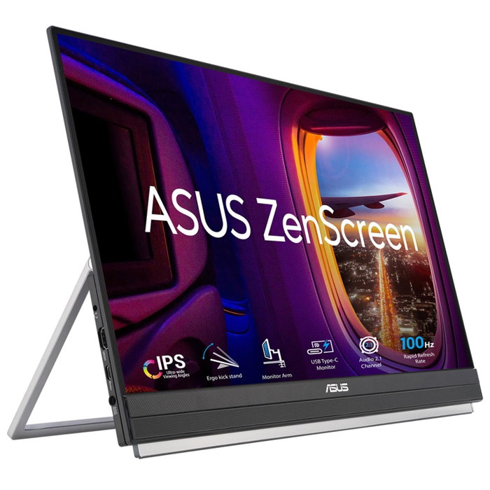 Asus ZenScreen MB229CF Moniteur portable 22 pouces FHD IPS 100Hz Noir Asus ZenScreen MB229CF Moniteur portable 22 pouces FHD IPS 100Hz Noir