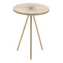 BigBuy Home Table d'appoint Beige Doré