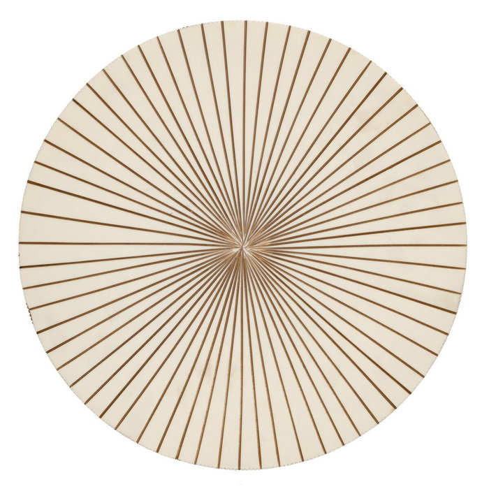 BigBuy Home Table d'appoint Beige Doré
