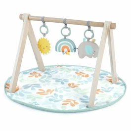 Ingenuity Tapis d'éveil Sun Valley avec arche de jeu en bois