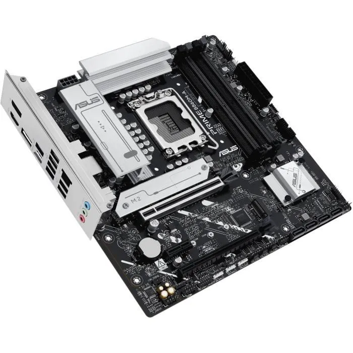 ASUS Carte mère PRIME B860M-A-CSM micro ATX, Intel B860, Socket LGA 1851, support DDR5, M.2, 2.5 Gigabit Ethernet ASUS Carte mère PRIME B860M-A-CSM micro ATX, Intel B860, Socket LGA 1851, support DDR5, M.2, 2.5 Gigabit Ethernet