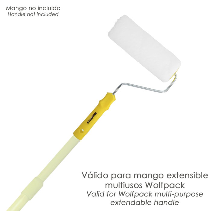 WOLFPACK LINEA PROFESIONAL Rouleau de peinture en polyester 200mm