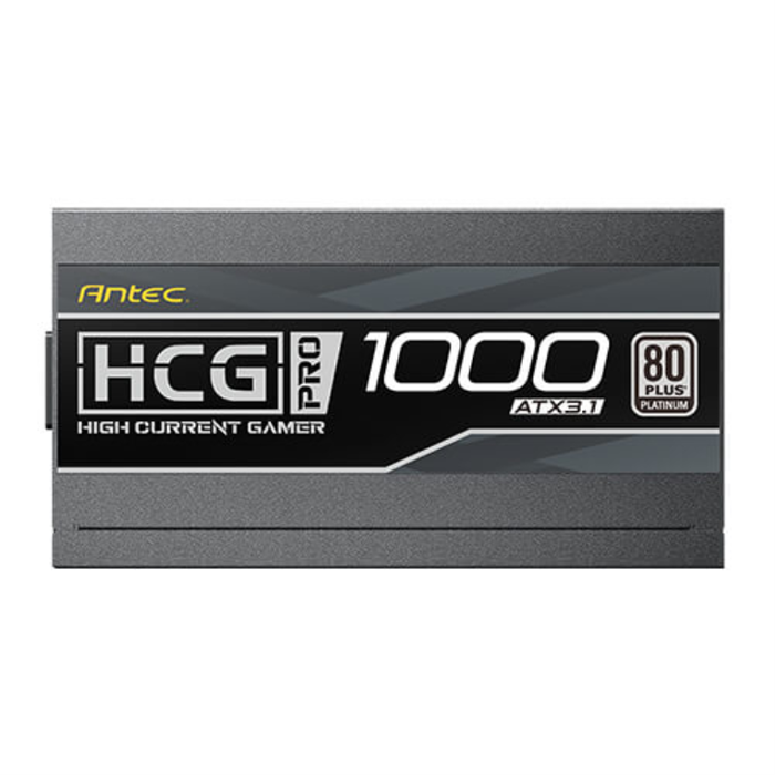 Antec HCG1000 Pro Alimentation PC 1000W 80 PLUS Platinum Modulaire Noire Antec HCG1000 Pro Alimentation PC 1000W 80 PLUS Platinum Modulaire Noire
