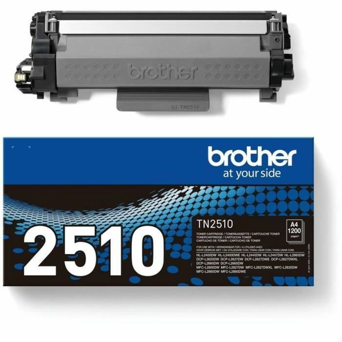 Brother TN2510 Toner Noir, 1 200 Pages
