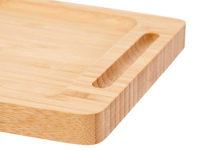 Kinvara Bandeja Aperitivo Bambu 26 x 1.5 x 14.5 cm (Set de 12)