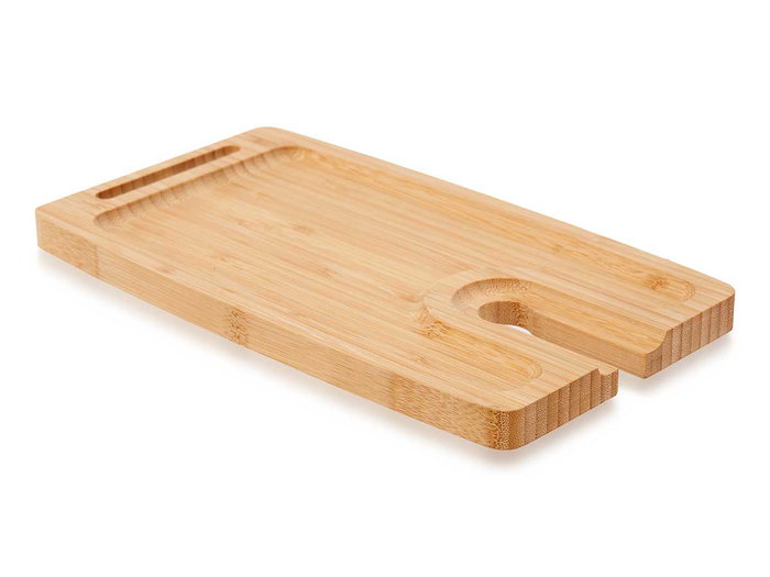 Kinvara Bandeja Aperitivo Bambu 26 x 1.5 x 14.5 cm (Set de 12)