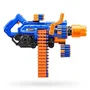 Zuru XSHOT Smoking Barrel - Lanceur de fléchettes avec canon rotatif et effet fumée