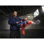 Zuru XSHOT Smoking Barrel - Lanceur de fléchettes avec canon rotatif et effet fumée