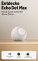 Amazon Echo Dot Max (2025) glacier white