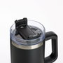 Muitomas Bouteille d'eau Noir Acier inoxydable