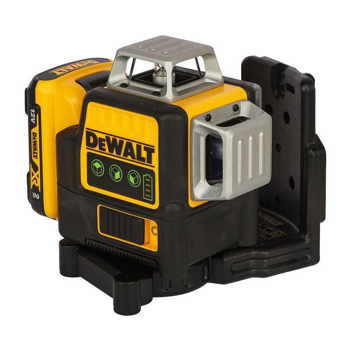 DEWALT DCE089D1G-QW Niveau laser autonivelant 3 lignes 360° vert