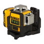 DEWALT DCE089D1G-QW Niveau laser autonivelant 3 lignes 360° vert