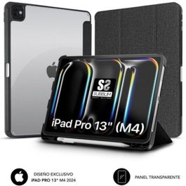 Subblim Housse Clear Shock Case pour iPad Pro 13 pol. M4 Noir