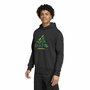 Sweat à capuche homme Adidas Jamaica Seasonal Doubleknit Noir