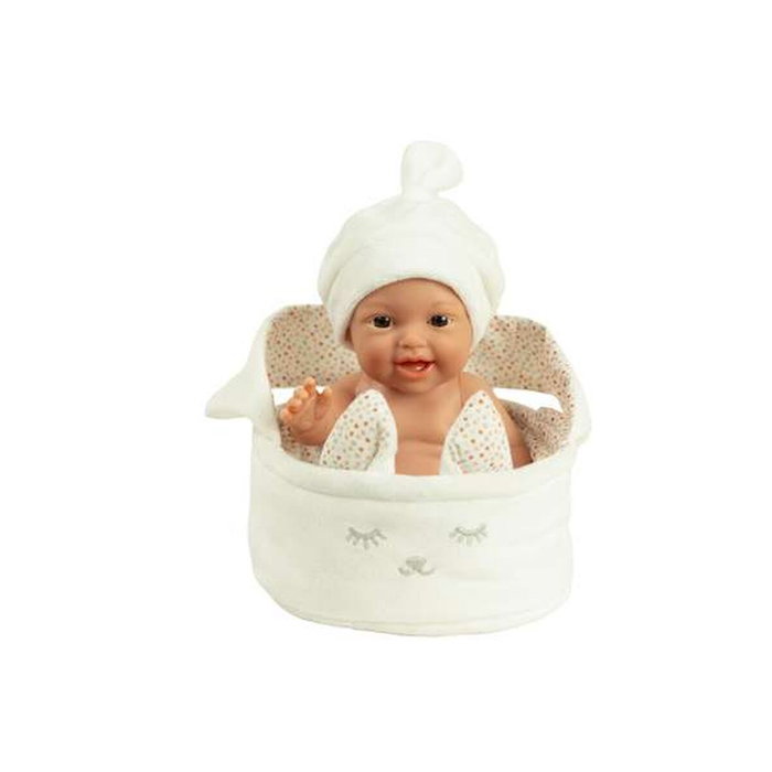 Muñecas Arias Poupée Elegance Lupi Beige avec Panier 26 cm