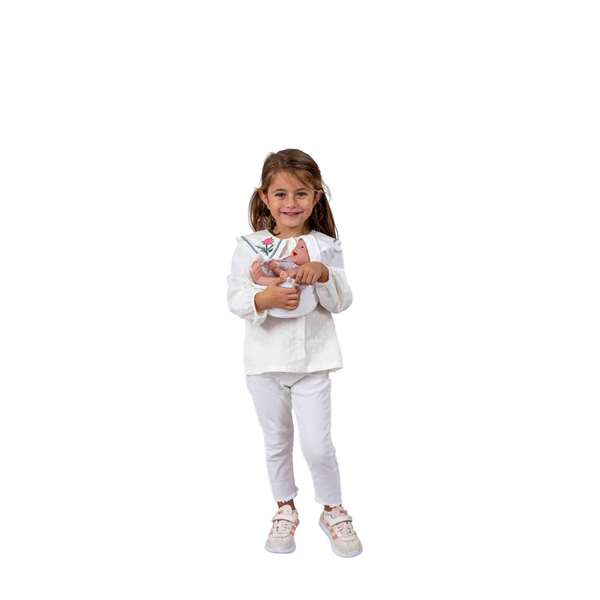 Muñecas Arias Poupée Elegance 26 cm Lupi Beige avec Corbeille Corps Vinyle Muñecas Arias Poupée Elegance 26 cm Lupi Beige avec Corbeille Corps Vinyle