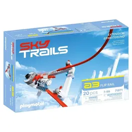 Playmobil Sky Trails Flip Rail - Set d'action avec circuit aérien, 20 pièces, jouet pour enfant à partir de 7 ans