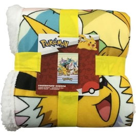 Pokémon Couverture Sherpa Évolutions 100 x 150 cm